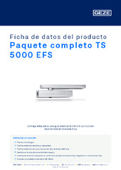 Paquete completo TS 5000 EFS Ficha de datos del producto ES