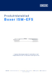 Boxer ISM-EFS Produktdatablad SV