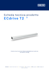 ECdrive T2  * Scheda tecnica prodotto IT