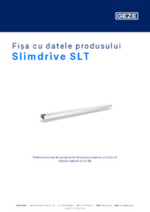 Slimdrive SLT Fișa cu datele produsului RO