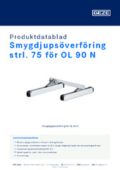 Smygdjupsöverföring strl. 75 för OL 90 N Produktdatablad SV