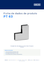 PT 63 Ficha de dados de produto PT