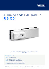 US 50 Ficha de dados de produto PT