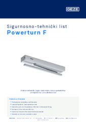 Powerturn F Sigurnosno-tehnički list HR