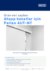 Ahşap kanatlar için Perlan AUT-NT Ürün veri sayfası TR