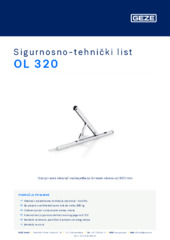 OL 320 Sigurnosno-tehnički list HR