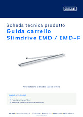 Guida carrello Slimdrive EMD / EMD-F Scheda tecnica prodotto IT