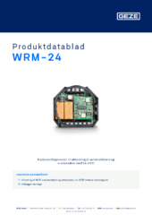 WRM-24  * Produktdatablad DA