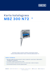 MBZ 300 N72  * Karta katalogowa PL
