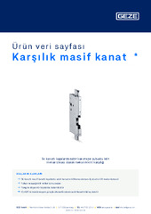 Karşılık masif kanat  * Ürün veri sayfası TR