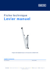 Levier manuel Fiche technique FR