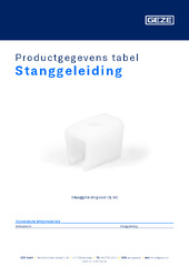 Stanggeleiding Productgegevens tabel NL