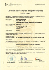 Certificat FR (768825)