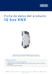 IQ box KNX Ficha de datos del producto ES