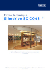 Slimdrive SC CO48  * Fiche technique FR