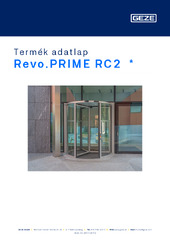 Revo.PRIME RC2  * Termék adatlap HU