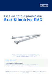 Braț Slimdrive EMD Fișa cu datele produsului RO