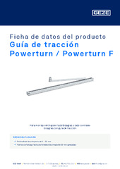 Guía de tracción Powerturn / Powerturn F Ficha de datos del producto ES