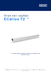 ECdrive T2  * Ürün veri sayfası TR