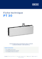 PT 30 Fiche technique FR