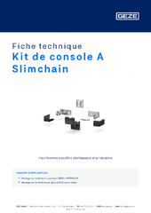 Kit de console A Slimchain Fiche technique FR