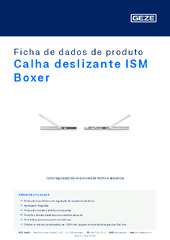 Calha deslizante ISM Boxer Ficha de dados de produto PT