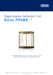 Revo.PRIME  * Sigurnosno-tehnički list HR