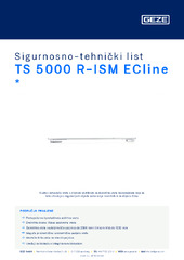 TS 5000 R-ISM ECline  * Sigurnosno-tehnički list HR