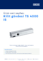 Kilit gövdesi TS 4000 IS Ürün veri sayfası TR