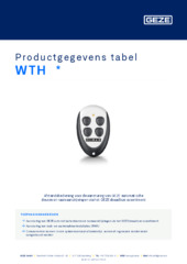 WTH  * Productgegevens tabel NL