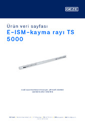 E-ISM-kayma rayı TS 5000 Ürün veri sayfası TR
