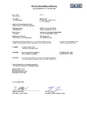 Declaration of conformity (2516417)