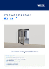 Axira  * Product data sheet EN