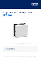 PT 90 Sigurnosno-tehnički list HR