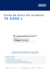 TS 5000 L Ficha de datos del producto ES