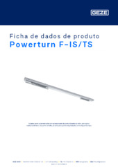 Powerturn F-IS/TS Ficha de dados de produto PT