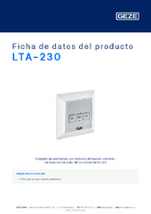 LTA-230 Ficha de datos del producto ES