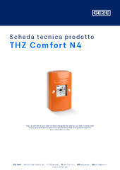 THZ Comfort N4 Scheda tecnica prodotto IT