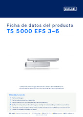 TS 5000 EFS 3-6 Ficha de datos del producto ES