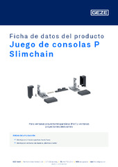 Juego de consolas P Slimchain Ficha de datos del producto ES