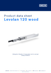 Levolan 120 wood Product data sheet EN
