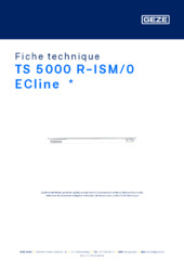 TS 5000 R-ISM/0 ECline  * Fiche technique FR