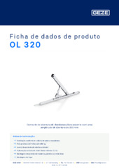 OL 320 Ficha de dados de produto PT