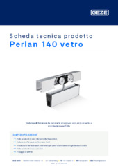 Perlan 140 vetro Scheda tecnica prodotto IT