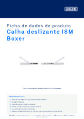 Calha deslizante ISM Boxer Ficha de dados de produto PT