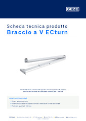 Braccio a V ECturn Scheda tecnica prodotto IT