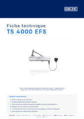 TS 4000 EFS Fiche technique FR