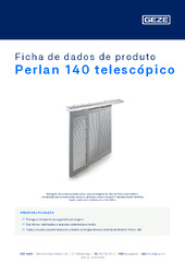 Perlan 140 telescópico Ficha de dados de produto PT