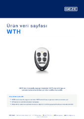 WTH Ürün veri sayfası TR
