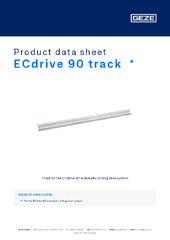 ECdrive 90 track  * Product data sheet EN